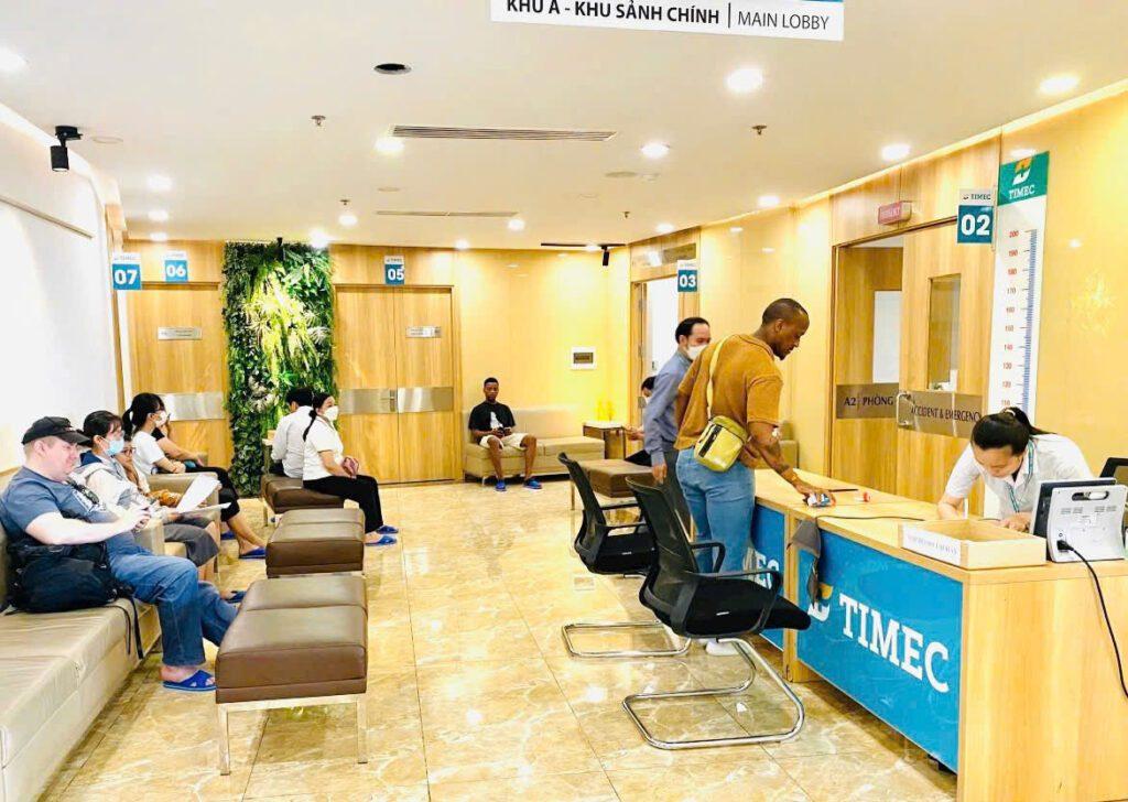 Nội soi tai mũi họng tại Phòng khám Đa khoa Quốc tế TIMEC giúp phát hiện sớm bệnh lý.